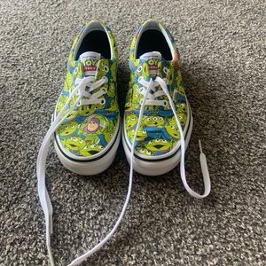 Exclusive Toy Story Vans, glow in the dark, worn once